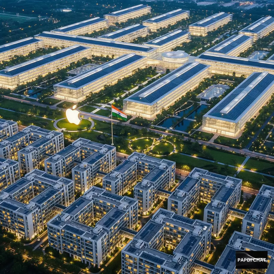 Apple Shows Mirror to Trump: World’s Biggest Tech Campus to India Apple Shows Mirror to Trump: World’s Biggest Tech Campus to India
