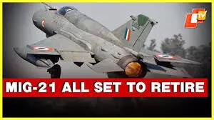 Indian Air Force Retires MiG-21 Fighter Jets After Six Decades of Service