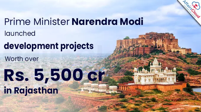 Prime Minister Modi Launches ₹1.22 Lakh Crore Defence Projects in Rajasthan to Boost India’s Export Potential