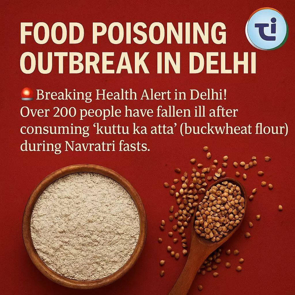 Delhi Food Poisoning Incident: Over 200 People Fall Ill After Eating Contaminated Buckwheat Flour During Navratri