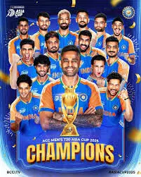 India Clinches Asia Cup 2025 Title with Thrilling 5-Wicket Win Over Pakistan
