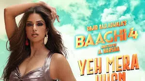 The Glamorous and Controversial Debut: Harnaaz Sandhu’s ‘Yeh Mera Husn’ Ignites the Countdown to Baaghi 4